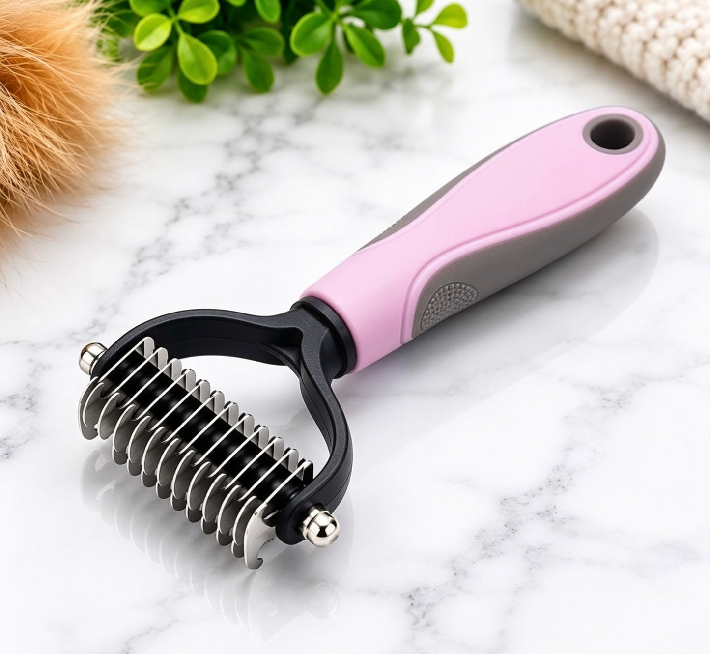 Professional Dog & Cat De-Shedding Brush