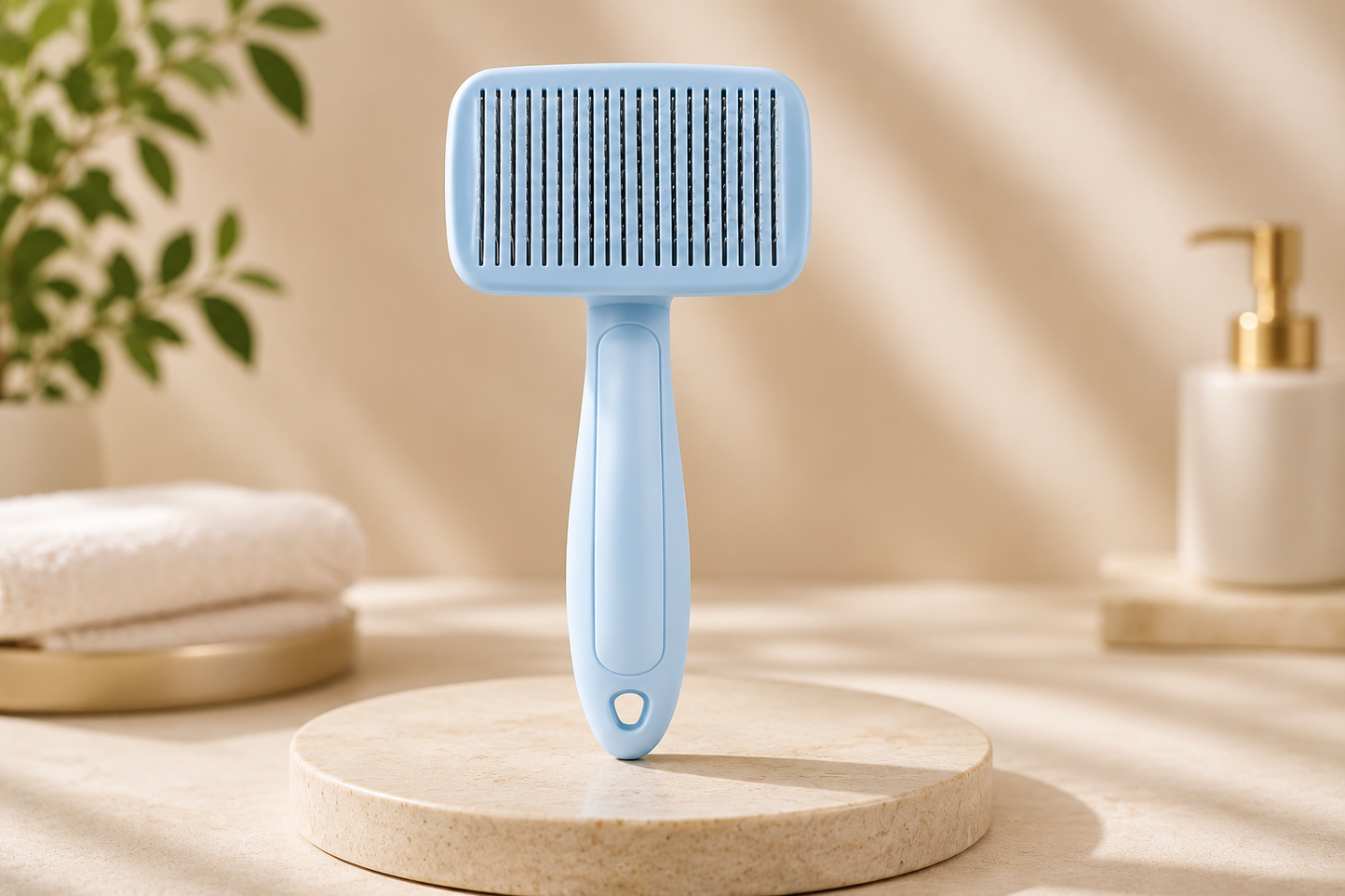 9-In-1 Pet Grooming Kit, Self-Cleaning Slicker Brush, Deshedding Rake, Lint Remover, Nail Clipper & More, Complete Cats & Dog Care Set.