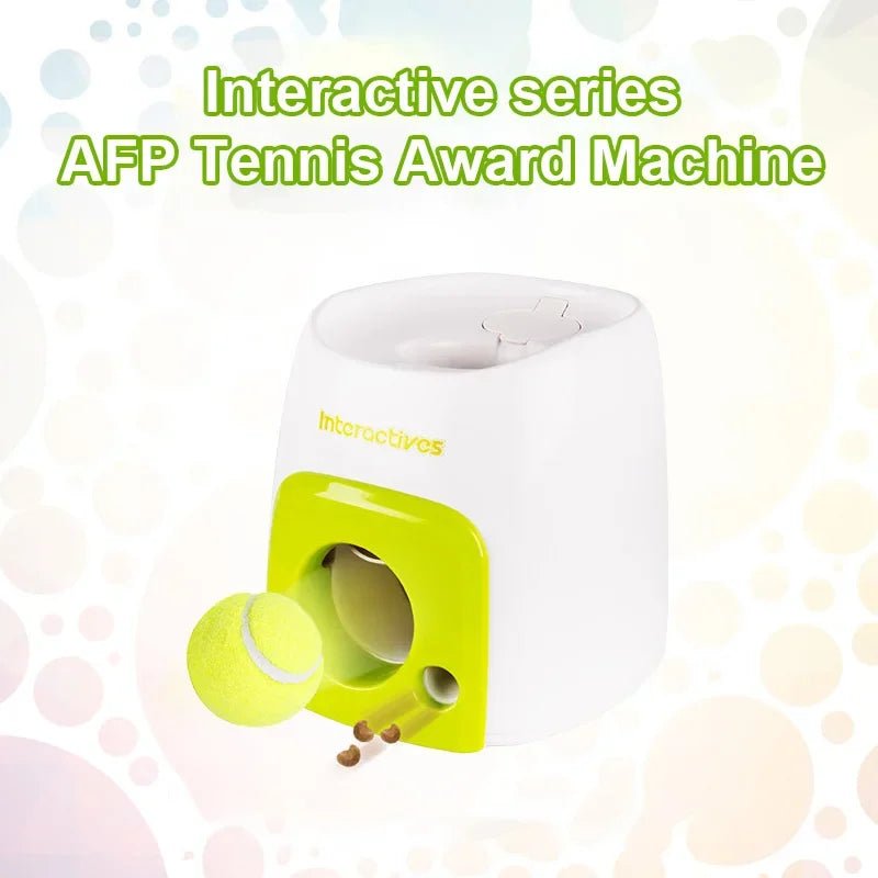 Automatic Tennis Ball Launcher for Dogs - Intelligent Pet Toy - Pawdorable.store