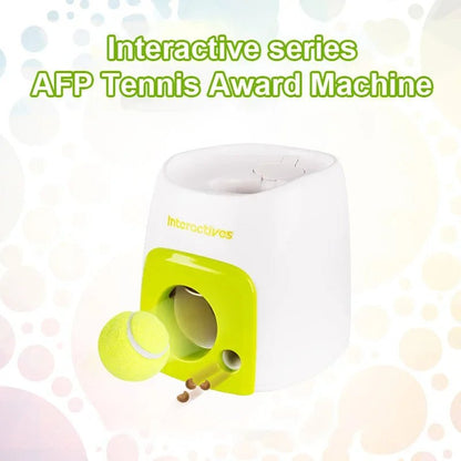Automatic Tennis Ball Launcher for Dogs - Intelligent Pet Toy - Pawdorable.store