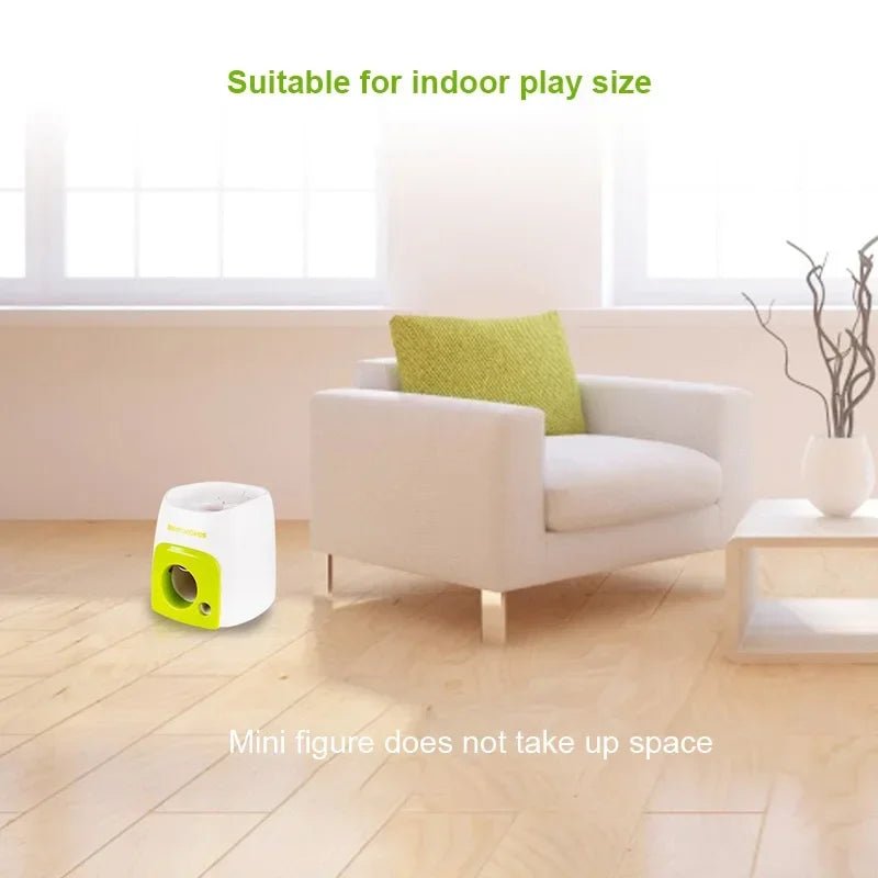 Automatic Tennis Ball Launcher for Dogs - Intelligent Pet Toy - Pawdorable.store
