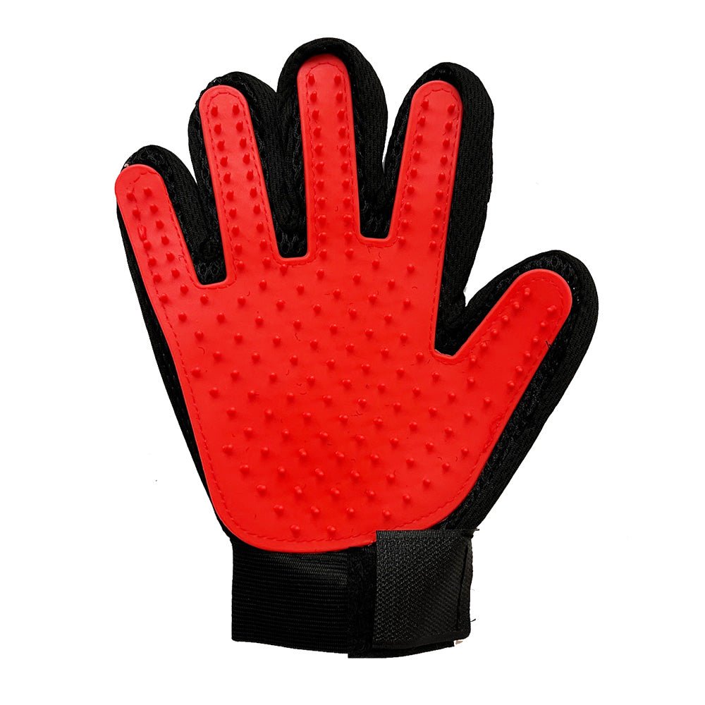 Pet Grooming Deshedding Glove – Fur Remover Mitt for Dogs & Cats (Left or Right Hand) - Pawdorable.store
