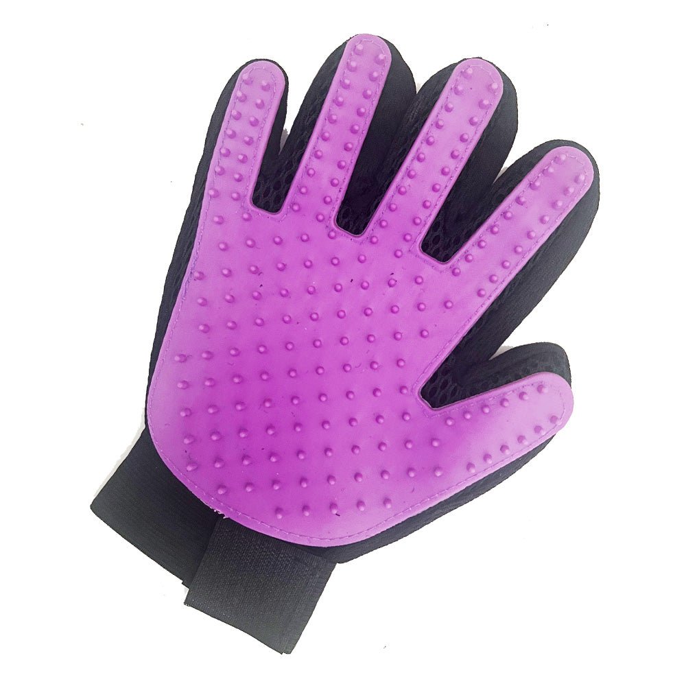 Pet Grooming Deshedding Glove – Fur Remover Mitt for Dogs & Cats (Left or Right Hand) - Pawdorable.store
