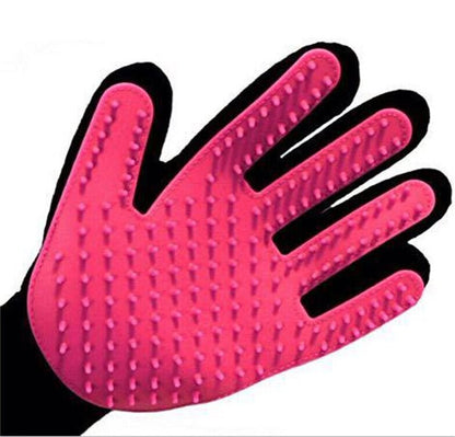 Pet Grooming Deshedding Glove – Fur Remover Mitt for Dogs & Cats (Left or Right Hand) - Pawdorable.store