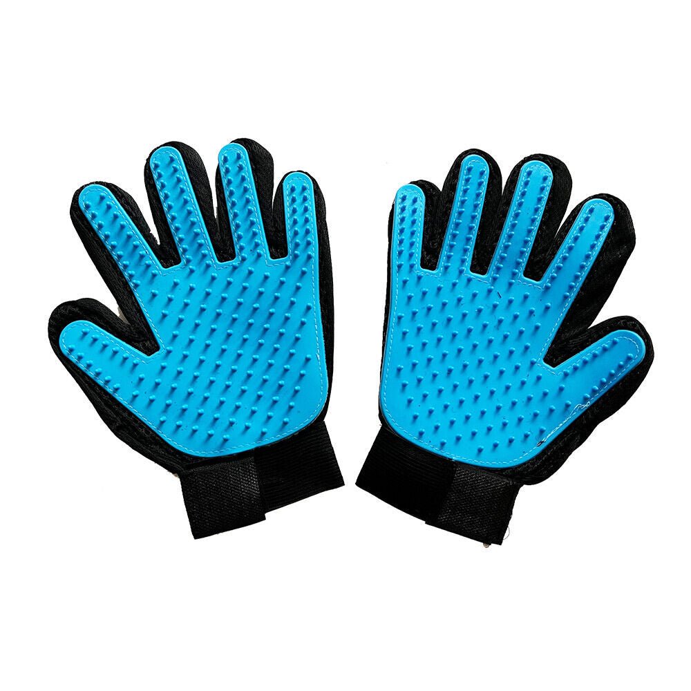 Pet Grooming Deshedding Glove – Fur Remover Mitt for Dogs & Cats (Left or Right Hand) - Pawdorable.store