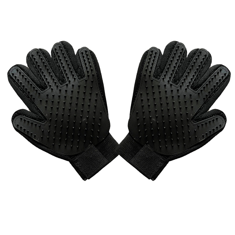 Pet Grooming Deshedding Glove – Fur Remover Mitt for Dogs & Cats (Left or Right Hand) - Pawdorable.store