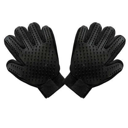 Pet Grooming Deshedding Glove – Fur Remover Mitt for Dogs & Cats (Left or Right Hand) - Pawdorable.store