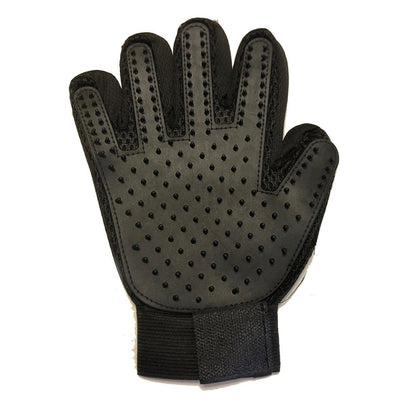 Pet Grooming Deshedding Glove – Fur Remover Mitt for Dogs & Cats (Left or Right Hand) - Pawdorable.store