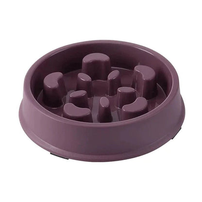 Pet Slow Feeder Bowl – Choke - Proof Non - Slip Bowl for Small Dogs & Cats - Pawdorable.store
