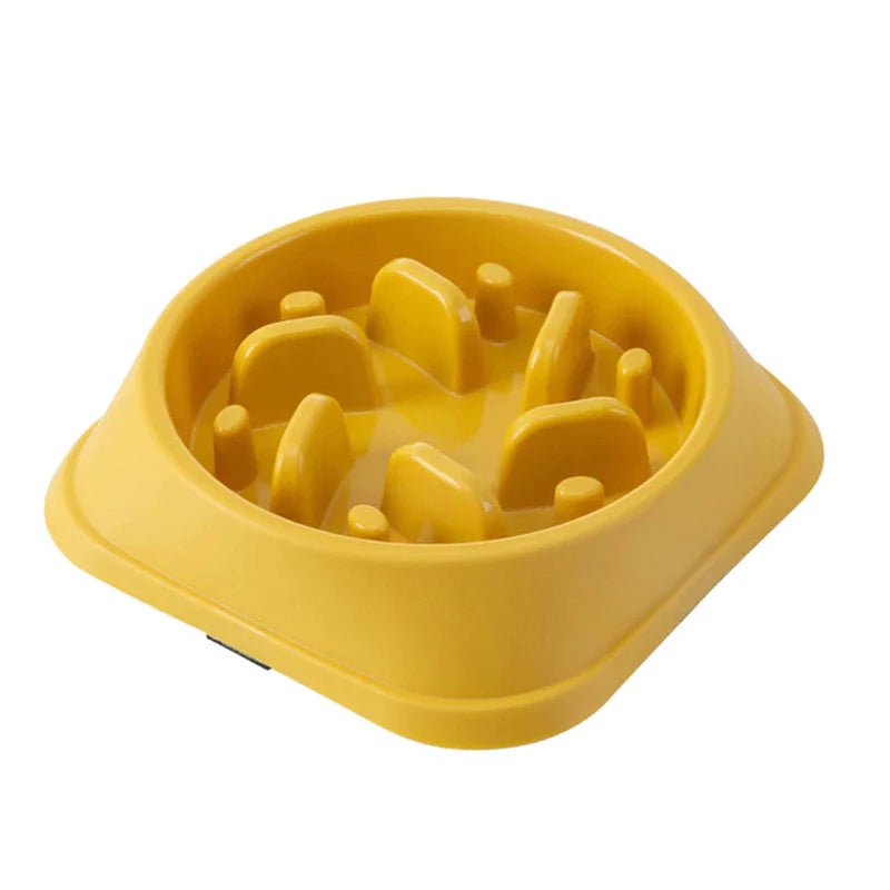 Pet Slow Feeder Bowl – Choke - Proof Non - Slip Bowl for Small Dogs & Cats - Pawdorable.store