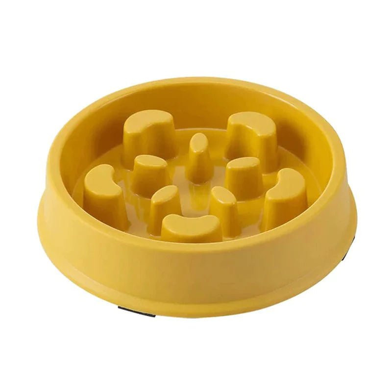 Pet Slow Feeder Bowl – Choke - Proof Non - Slip Bowl for Small Dogs & Cats - Pawdorable.store