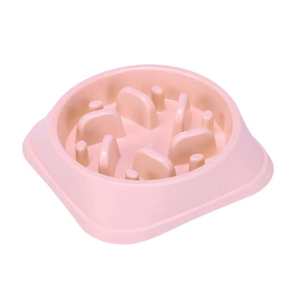 Pet Slow Feeder Bowl – Choke - Proof Non - Slip Bowl for Small Dogs & Cats - Pawdorable.store