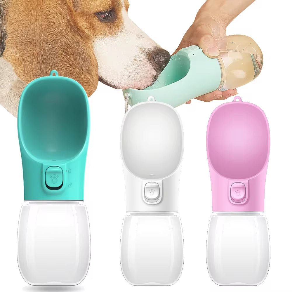 Portable Dog Water Bottle – Leakproof Walking Bottle for Dogs & Cats - Pawdorable.store